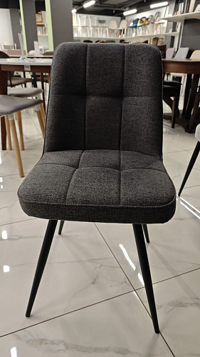 Стул на металлокаркасе Texas 4 поворотный темно-зеленый / черный из шоурума 9